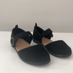 Kids Faux-suede Mary Janes